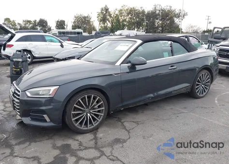 2018 Audi A5 2.0T Premium z USA, uszkodzony, nr VIN WAUYNGF55JN001825
